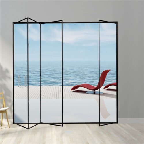 Slim narrow folding door17