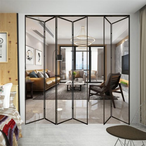 Slim narrow folding door6