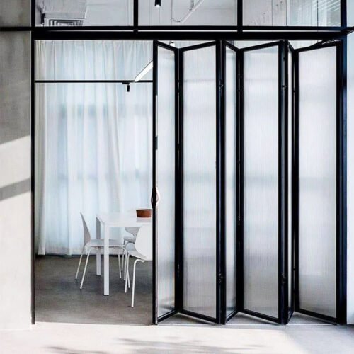 Slim narrow folding door7